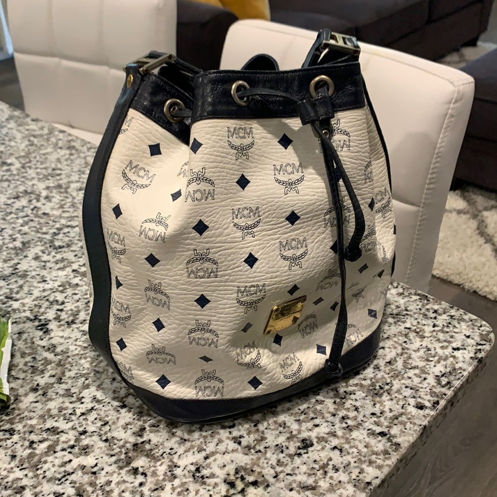 AUTHENTIC MCM BUCKET BAG